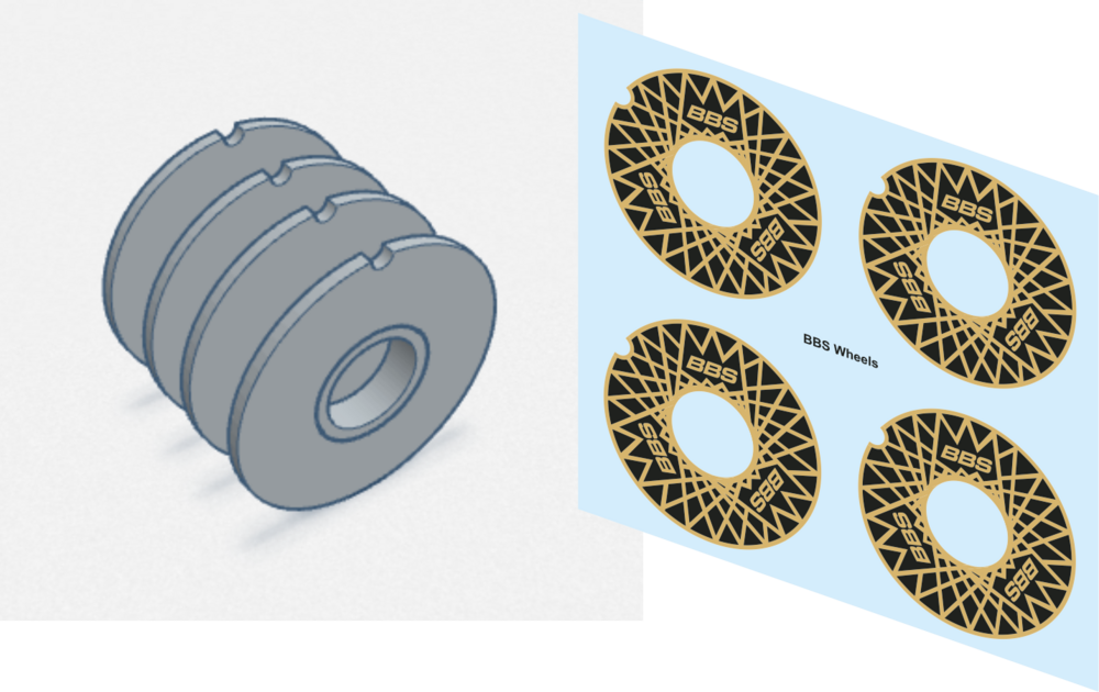 Ferrari F40 Wheeldisc BBR 1/18