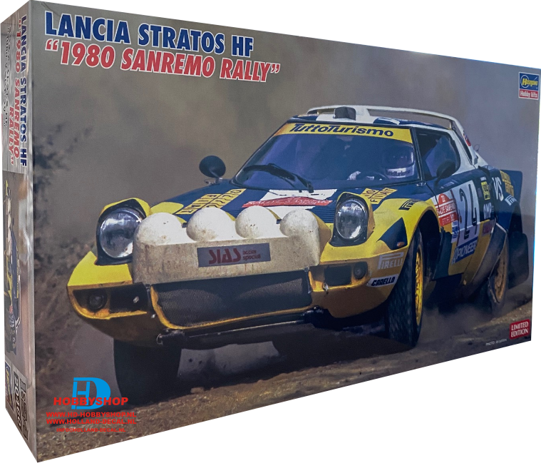 Lancia Stratos HF &ldquo;1980 SANREMO RALLY&rdquo; (Hasegawa 20460)