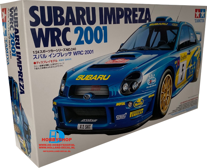 Subaru Impreza WRC 2001 (Tamiya 24240)