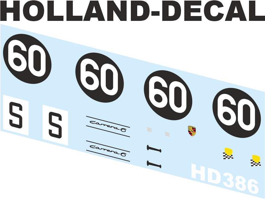 Porsche 906 Nordschleife 1966 1/32 (HD386)