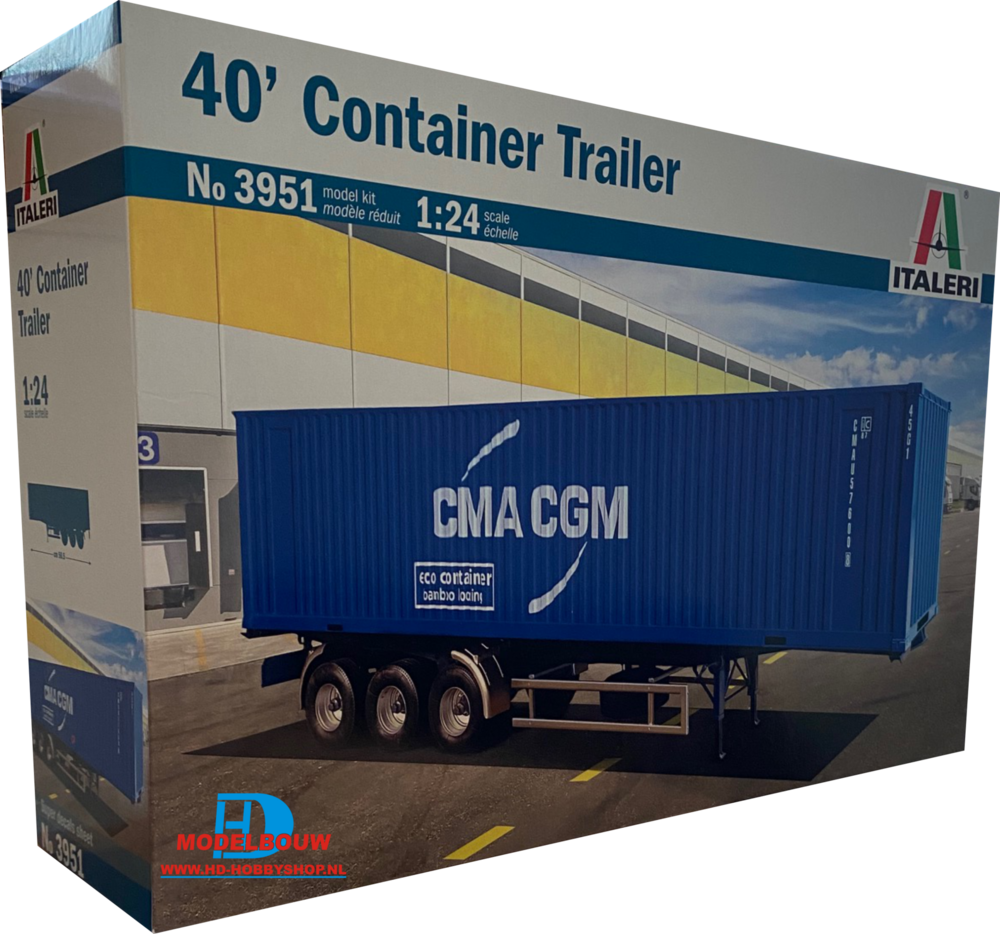 40' Container Trailer (Italeri 3951)