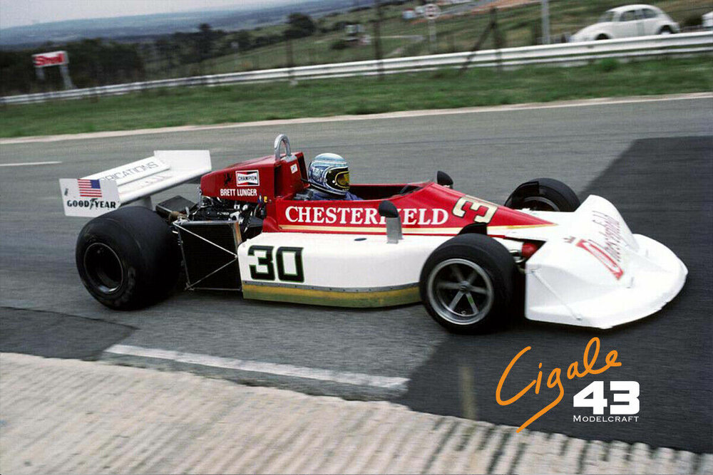 Decals March 761 1977 Formula 1 1/43rd scale for Tameo Kits by Cigale 43 (CDS006) 