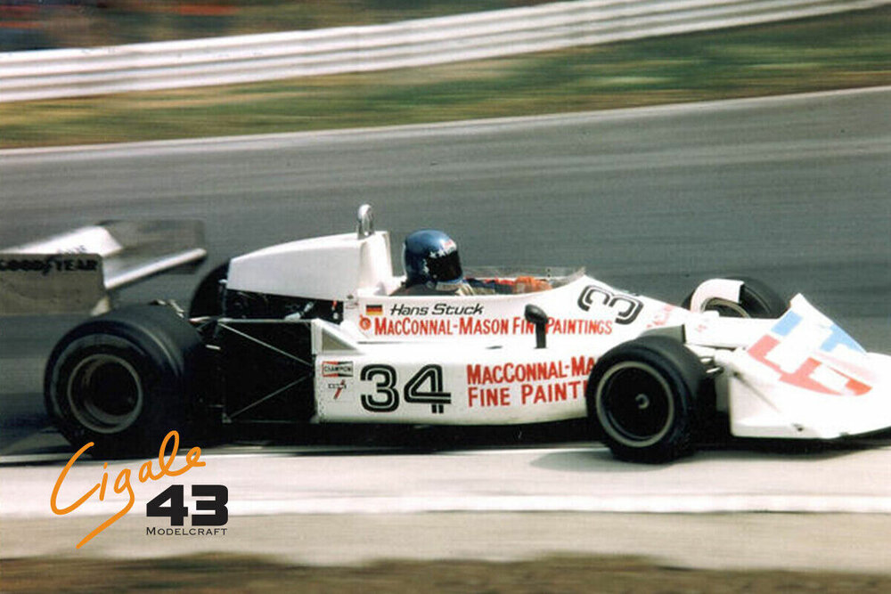 Decals March 761 1976 Formula 1 1/43rd scale for Tameo kits by Cigale 43 (CDS002)