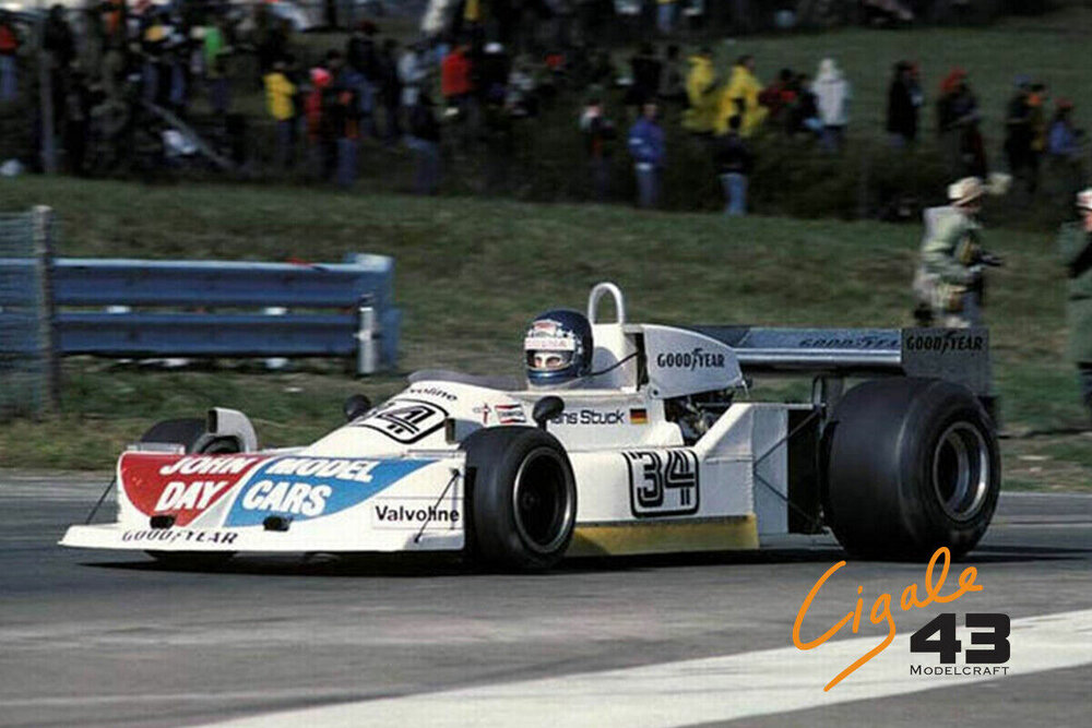 Decals March 761 1976 Formula 1 1/43rd scale for Tameo kits by Cigale 43 (CDS002)