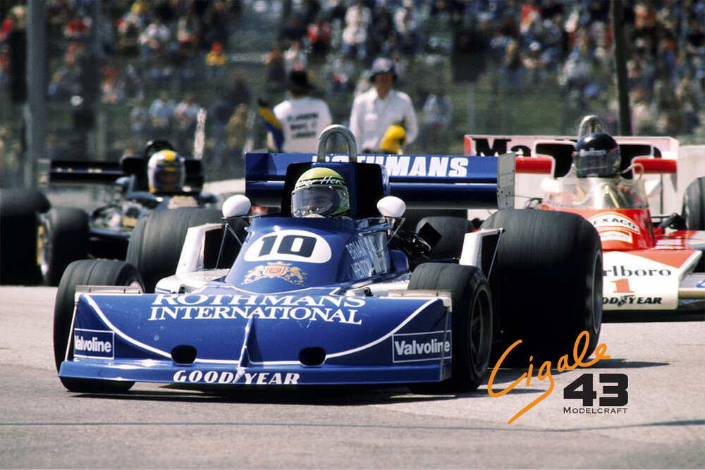 Decals March 761 1977 Formula 1 1/43rd scale for Tameo Kits by Cigale 43 (CDS004)