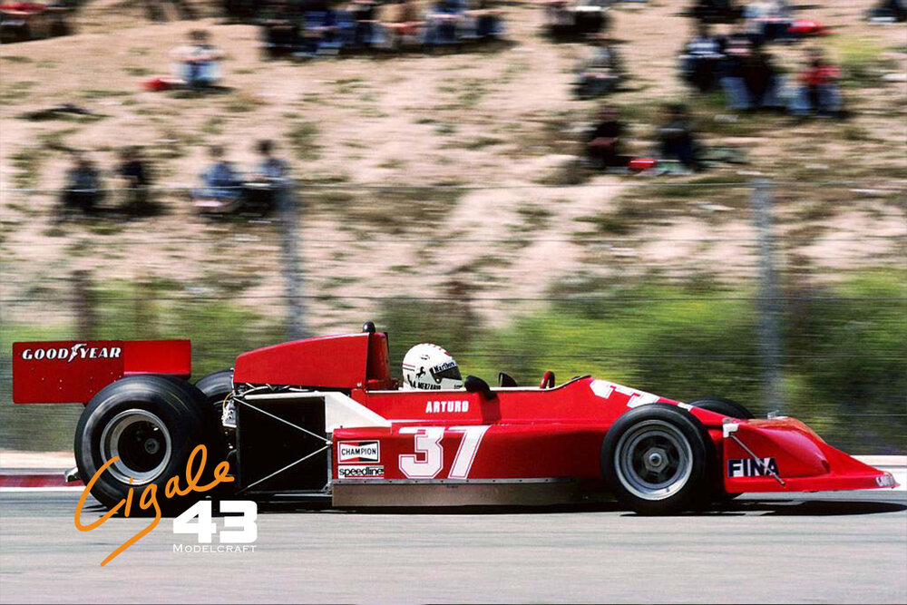 Decals March 761 1977 Formula 1 1/43rd scale for Tameo Kits by Cigale 43 (CDS009)