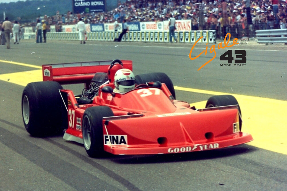 Decals March 761 1977 Formula 1 1/43rd scale for Tameo Kits by Cigale 43 (CDS009)