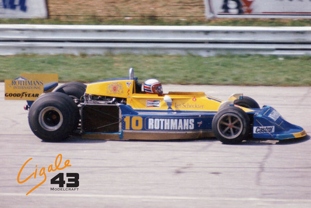 Decals March 761B 1977 Formula 1 1/43rd scale for Tameo Kits by Cigale 43 (CDS010)