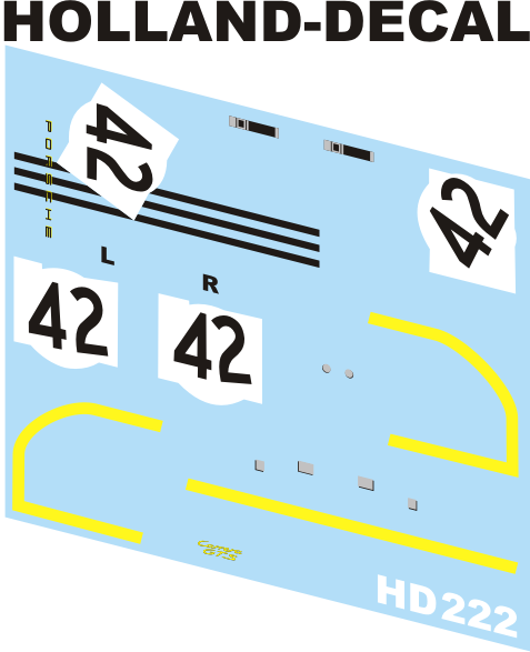 Porsche 904 500 km Spa 1/43 (HD222)