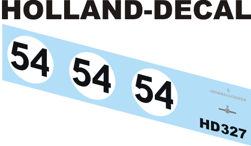 Morris Cooper S 1/43 (HD327)