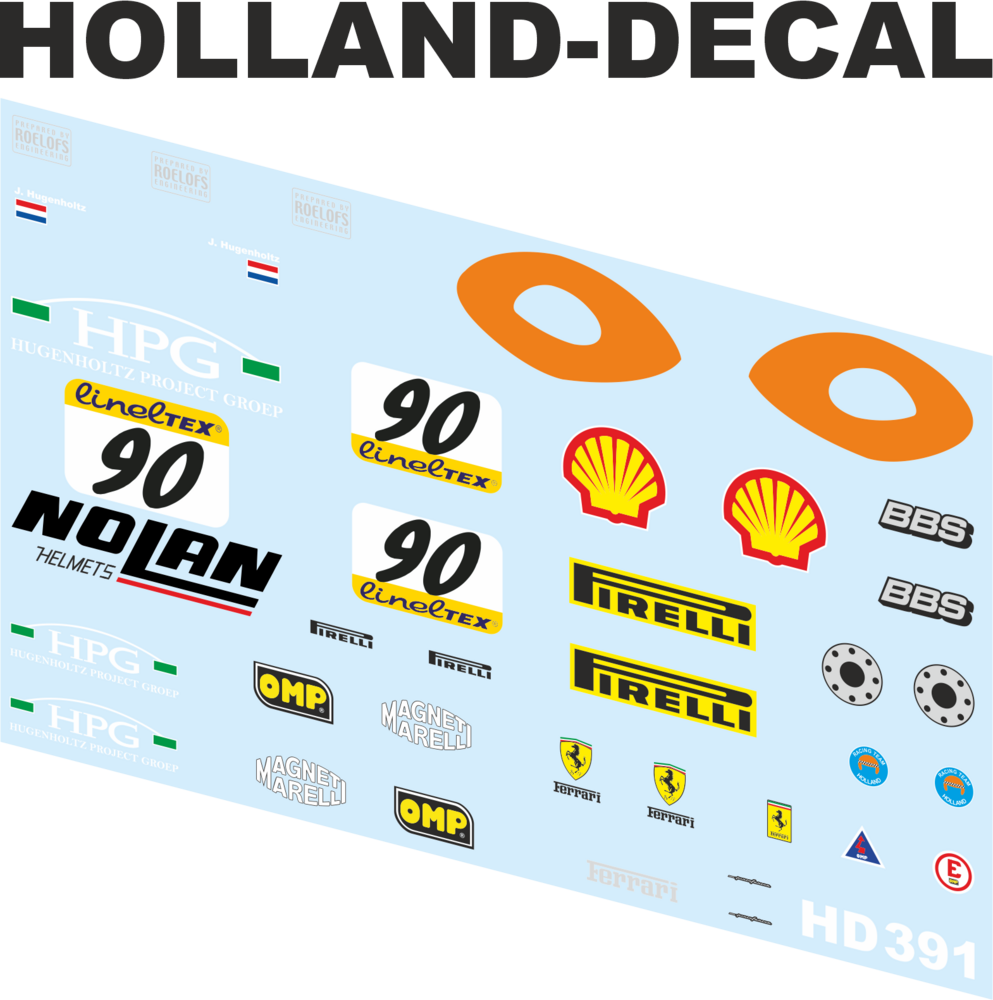 Ferrari 360 Challenge 1/43 (HD391)