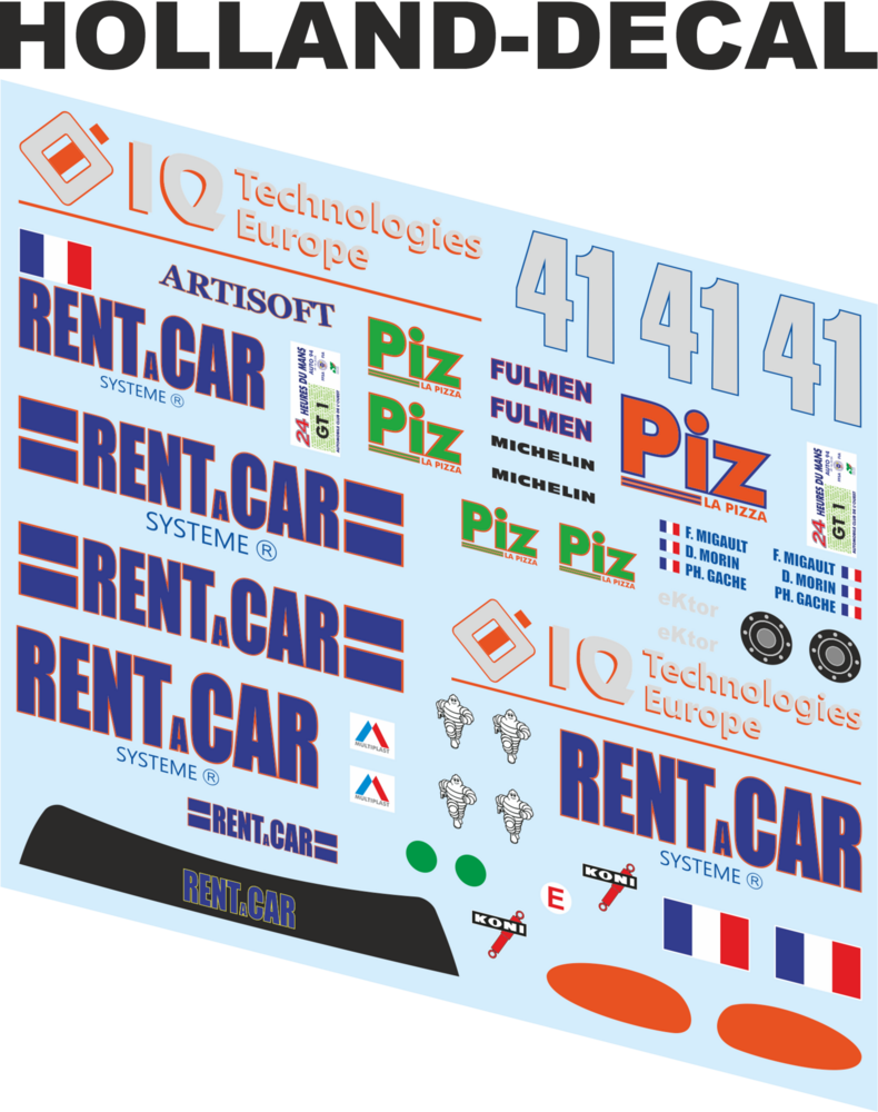 Dodge Viper 1994 Le Mans 1/18 (HD1068)