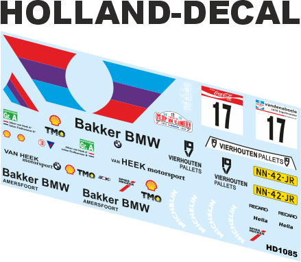BMW M3 Omloop van Vlaanderen van Heek / Findhammer 1/18 (HD1085)