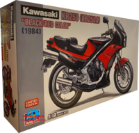 Kawasaki KR250 (KR250A) Black-Red Color '84 (Hasegawa 21740)