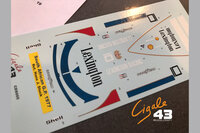 Decals March 761/B 1977 F1 1/43rd scale for Tameo Kits by Cigale 43 (CDS005)