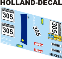 BMW 320i VLN 2007 1/43 (HD328)