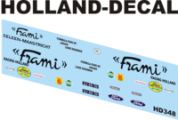 Frami Racing Team Ford Transit servicebus 1/43 (HD348)