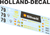 Ferrari F40 Dick Waaijenberg #79 1/18 (HD1070)