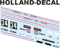 NSU 1000 TT Henri van Oorschot 1/43 (HD440)