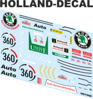 Skoda Octavia Vechtdalrally 2008 Haverkate / Aaltink 1/18 (HD1088)