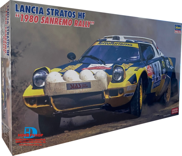Lancia Stratos HF &ldquo;1980 SANREMO RALLY&rdquo; (Hasegawa 20460)
