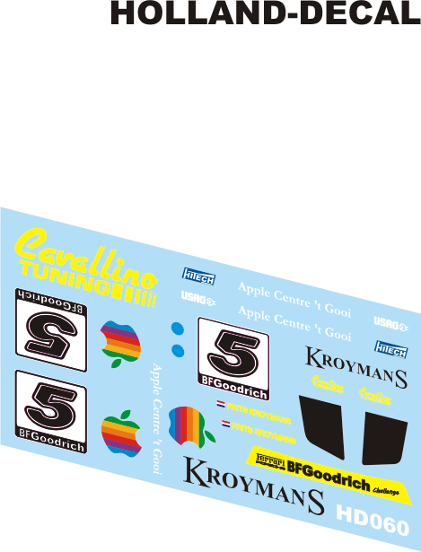 Ferrari F40 Kroymans 1/43 (HD060)