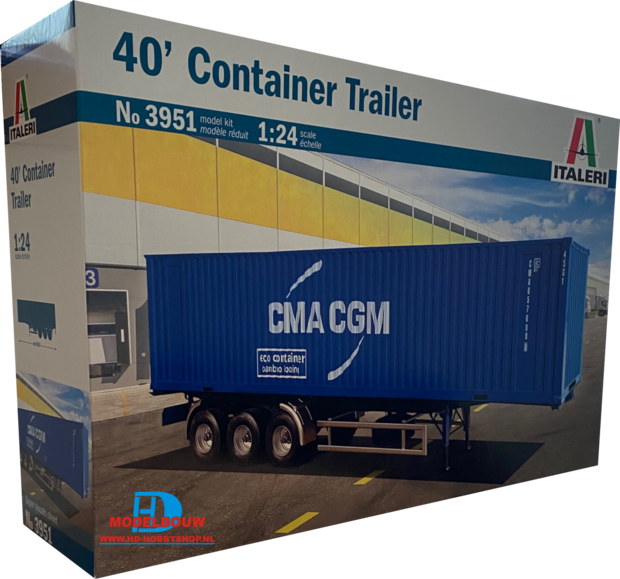 40' Container Trailer (Italeri 3951)
