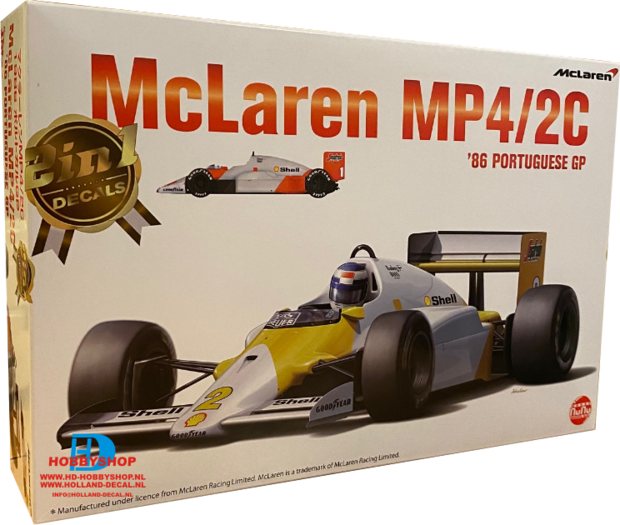 McLaren MP4/2C Portuguese GP 1986 (NuNu Models 20001)