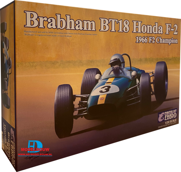 Brabham Honda BT18 1966 F-2 Champion (Ebbro 20022)