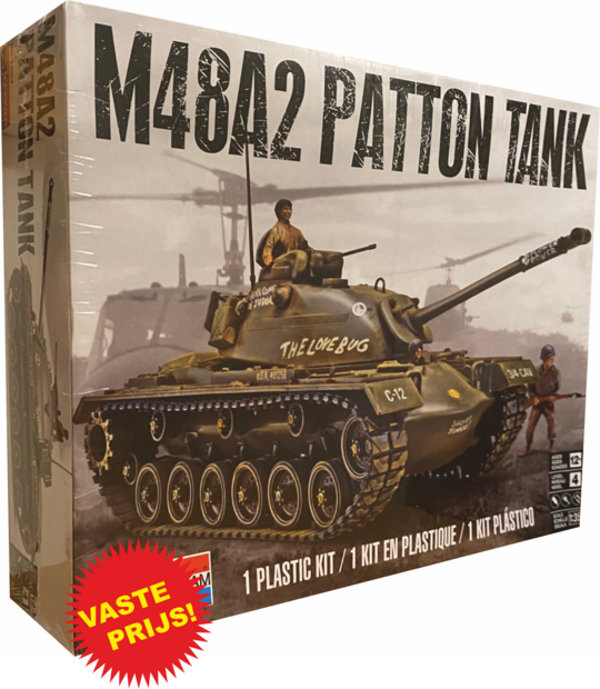 M48A2 Patton Tank With Crew (Monogram 07853)