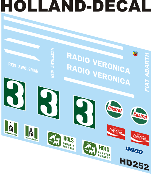 Abarth 2000 1/43 (HD252)