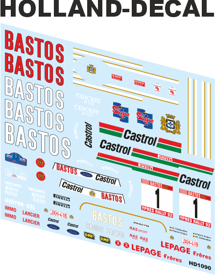 Ford Sierra 24h van Ieper Snijers / Colebunders 1/18 (HD1090)