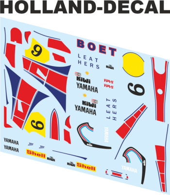 Yamaha YZR500 (OW70) Boet van Dulmen 1/12 (HD1039)