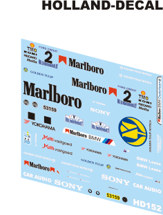 BMW M3 Barron John Bosch 1/43 (HD152)