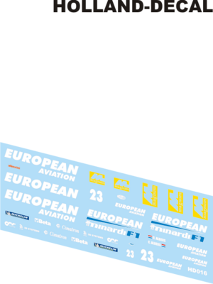 Minardi PS01 testing Albers 1/43 (HD016)