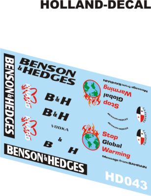 Jordan EJ14 Hungarian GP 1/43 (HD043)