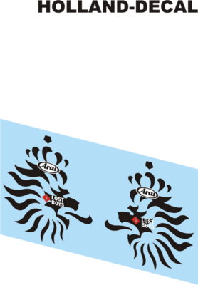 Arrows A21 KNVB helm Jos Verstappen 1/43 (HD056)