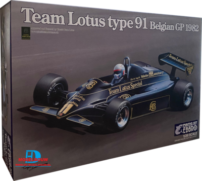 Team Lotus type 91 Belgian GP 1982 Ebbro