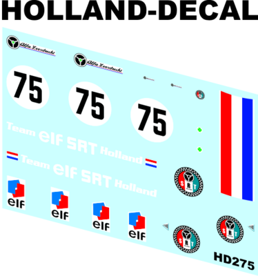 Alfa Romeo SRT Holland Liane Engeman 1/43 (HD275)