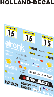 Ferrari F430 Barron Racing 1/43 (HD108)