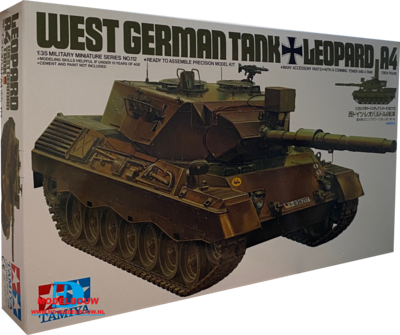 West German Tank Leopard A4 (Tamiya 35112)