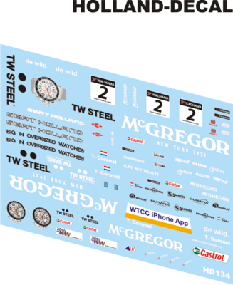 Seat Leon Tom Coronel 2010 1/43 (HD134)