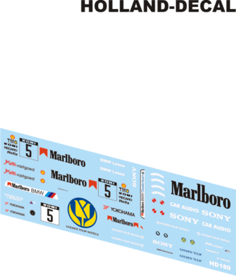 BMW M3 Dutch Championship 1/43 (HD180)