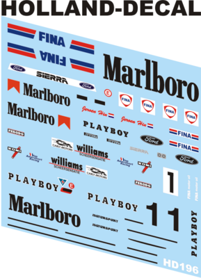 Ford Sierra Jeroen Hin 1/43 (HD196)