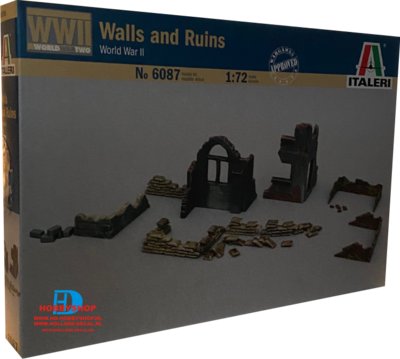 Walls and Ruins World War II Italeri