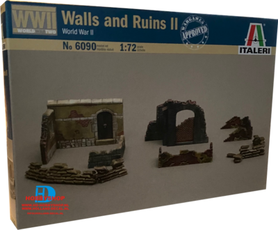 Walls and Ruins II World War II Italeri