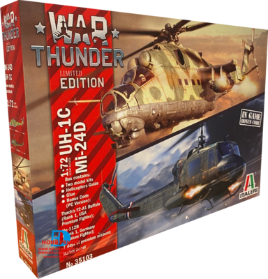 UH-1C & Mi-24D Italeri