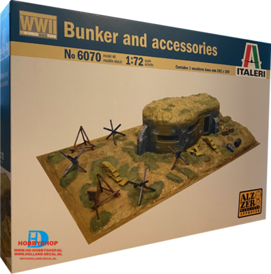 Bunker and Accesoires World War II (Italeri)