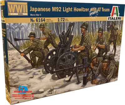Japanese M92 Light Howitzer and AT Team World War II (Italeri)