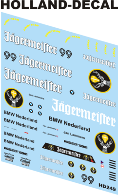 BMW M1 Jagermeister 1/43 (HD249)